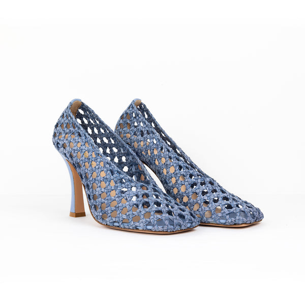 Girasole in nappa intrecciata Made in Italy