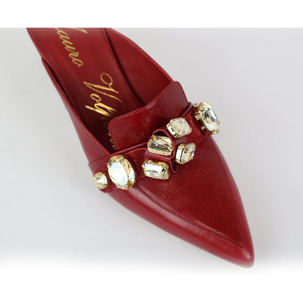 Geranio in Athena con pietre Made in Italy