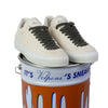 Sneakers in tela Bianco Mauro Volponi