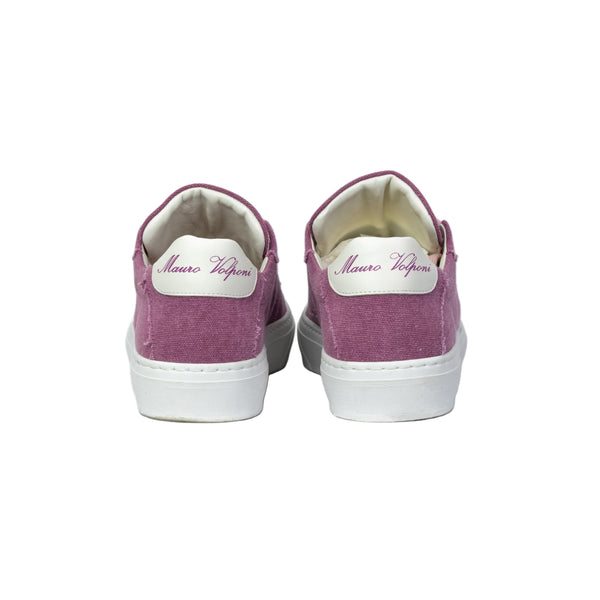 Sneakers in tela Rosa Mauro Volponi