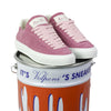 Sneakers in tela Rosa Mauro Volponi