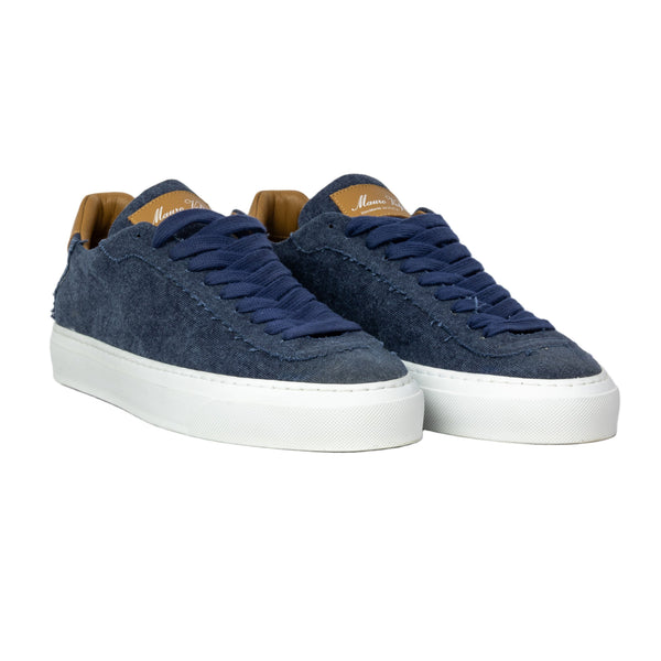 Sneakers in tela - Blu