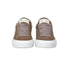 Sneakers in tela - Marrone