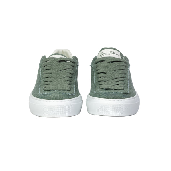 Sneakers in tela - Verde Salvia