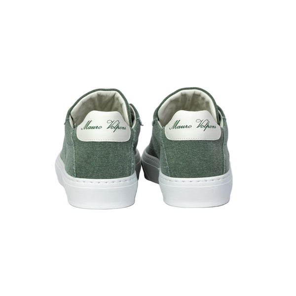 Sneakers in tela - Verde Salvia