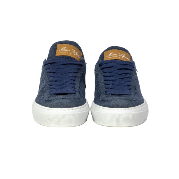 Sneakers in tela - Blu