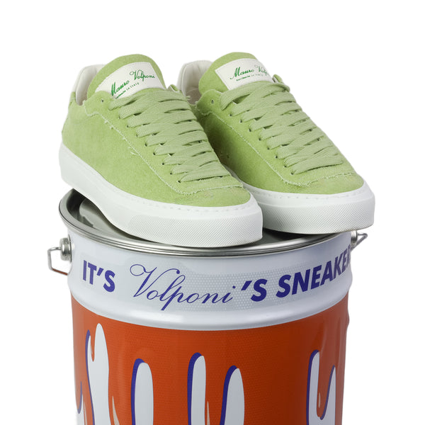 Sneakers in tela - Verde Pistacchio