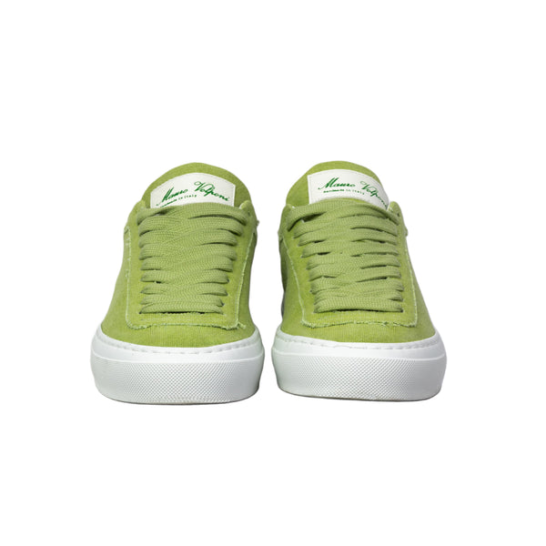 Sneakers in tela - Verde Pistacchio