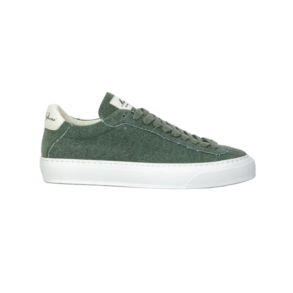 Sneakers in tela - Verde Salvia